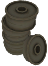 Stack of Train Wheels